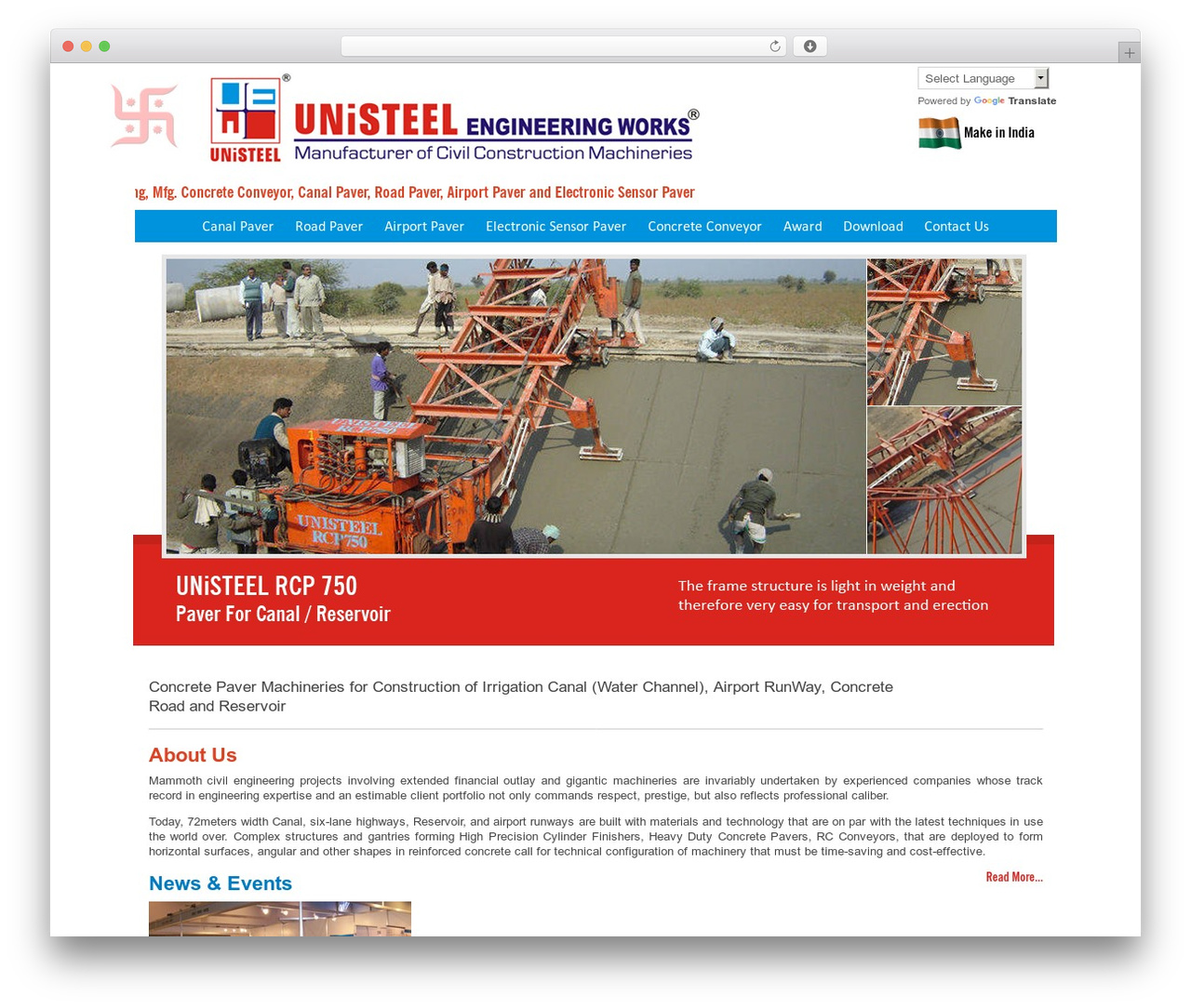 DynamiX WordPress theme - unisteel.net DynamiX WordPress theme - unisteel.net