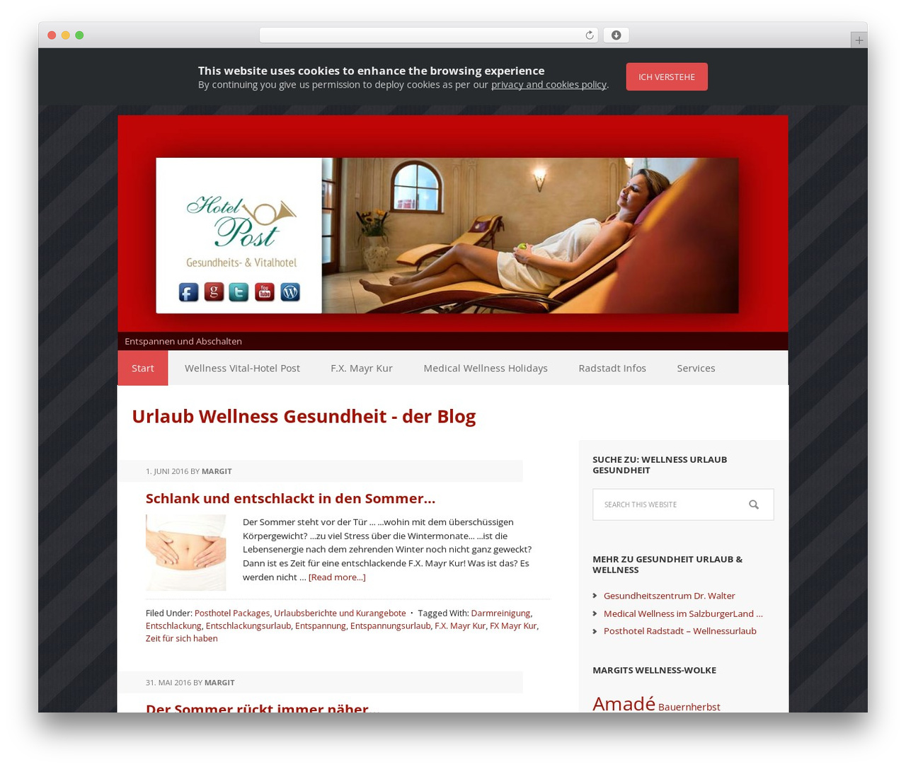 Executive Pro Theme premium WordPress theme - urlaub-wellness-gesundheit.com
