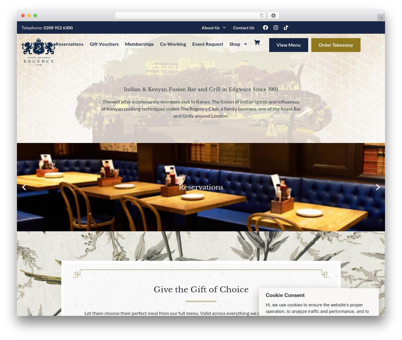 Hello Elementor top WordPress theme - regencyclub.co.uk