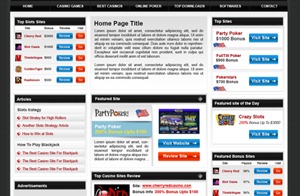 High Roller Black Theme WordPress theme by Thomas Calkins