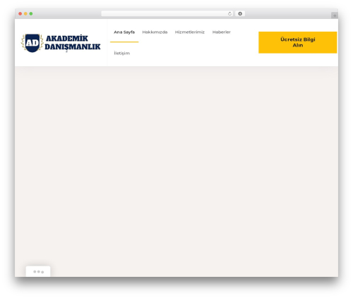 SCUOLA best WordPress theme - akademikdanismanlik.net