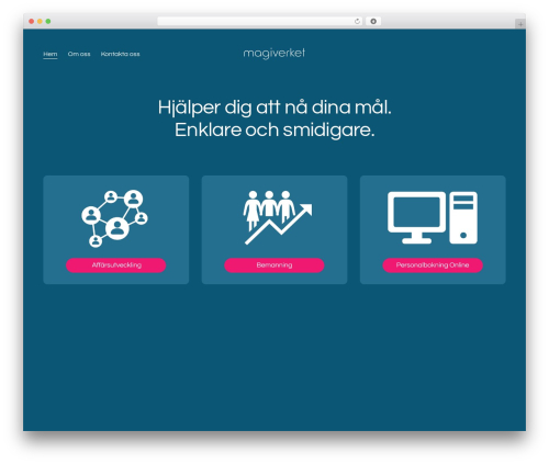 Skylab WordPress theme - magiverket.se