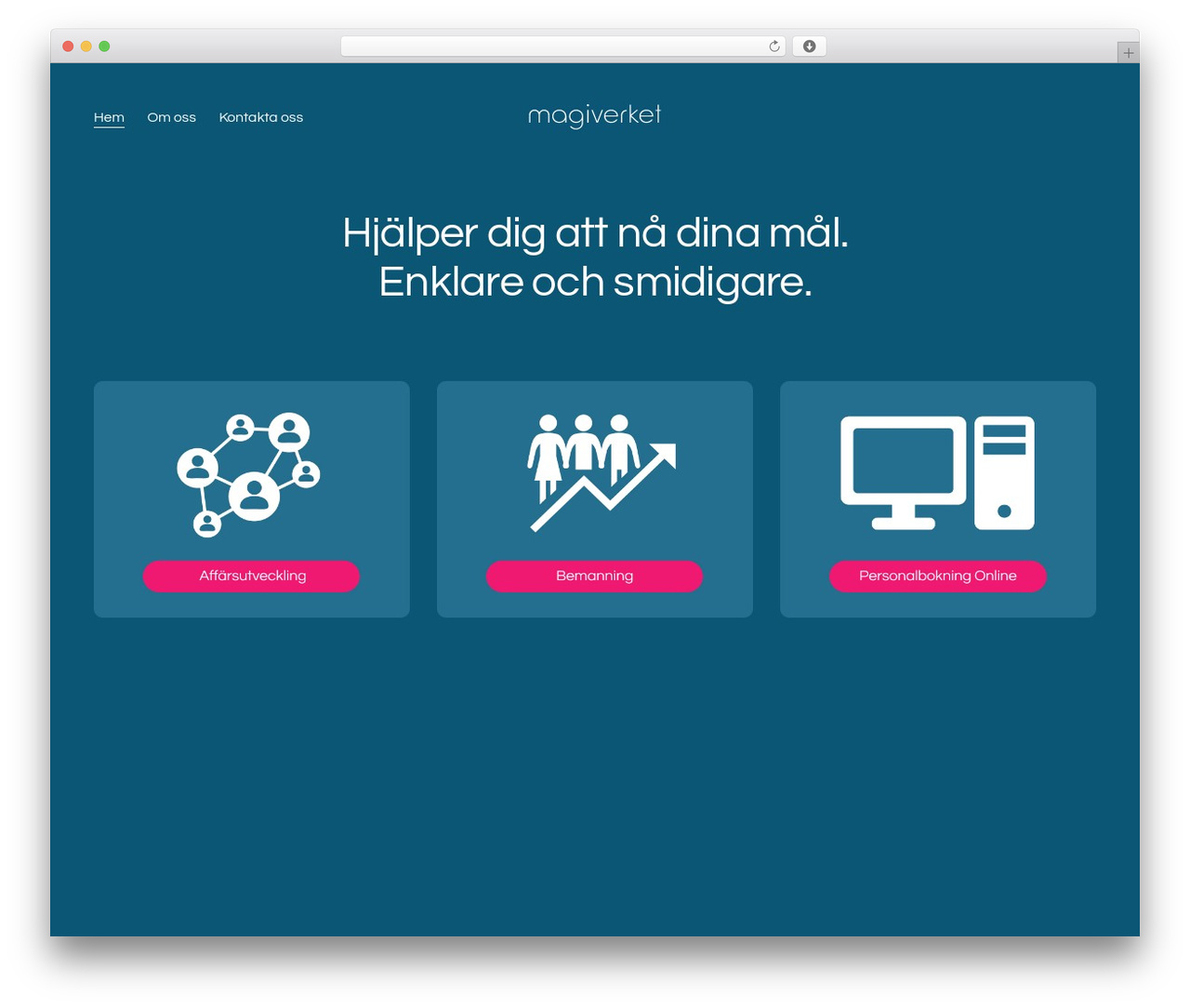 Skylab WordPress theme - magiverket.se