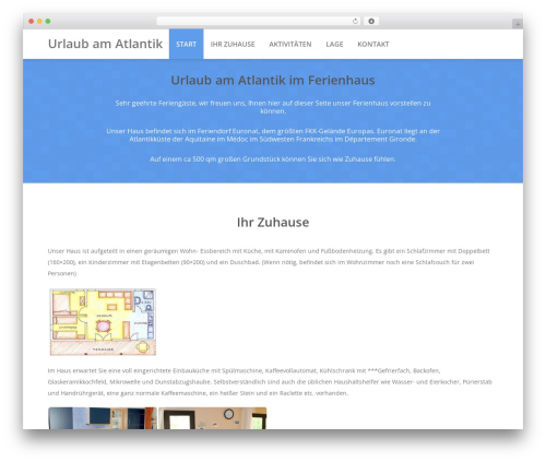 upBootWP WordPress theme - urlaubamatlantik.info