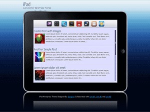WordPress theme iPad WordPress theme iPad