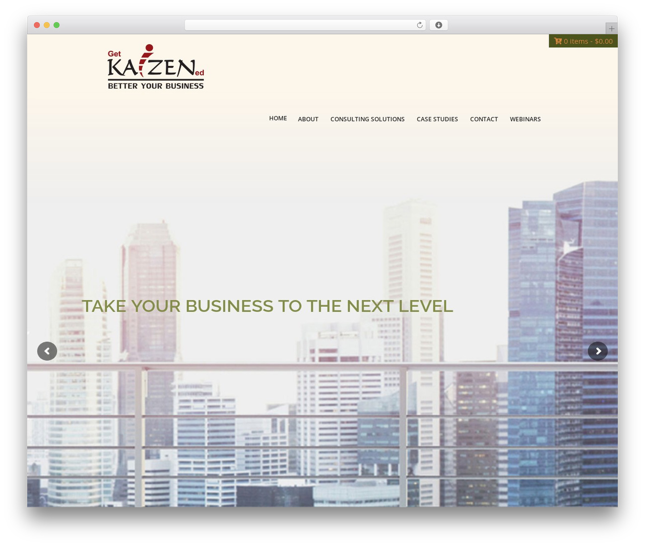WordPress theme LMS - getkaizened.com