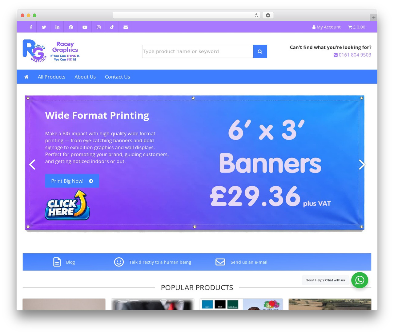 WordPress theme OPSv3 Theme 5 - raceygraphics.com