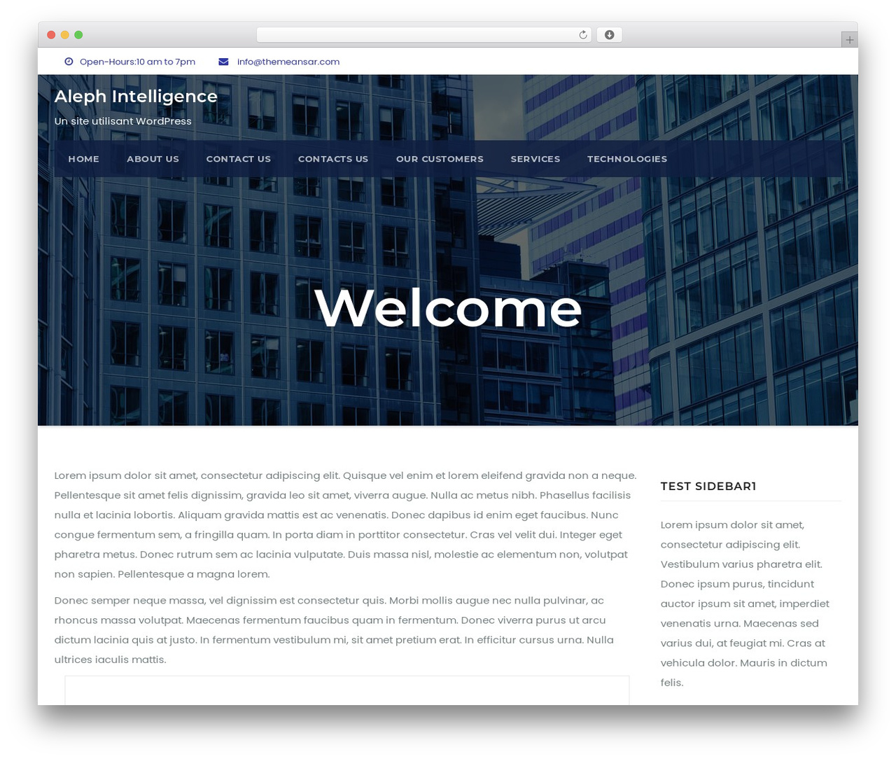 Best WordPress theme BusiMax - alephintelligence.com Best WordPress theme BusiMax - alephintelligence.com