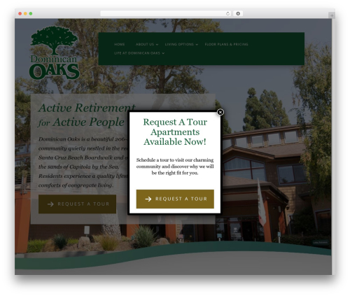 Divi WordPress theme - dominicanoaks.com