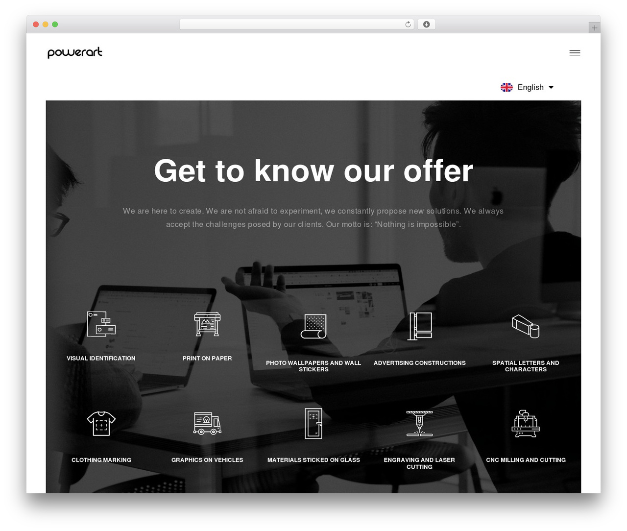 Frequency WordPress theme - powerart.pl