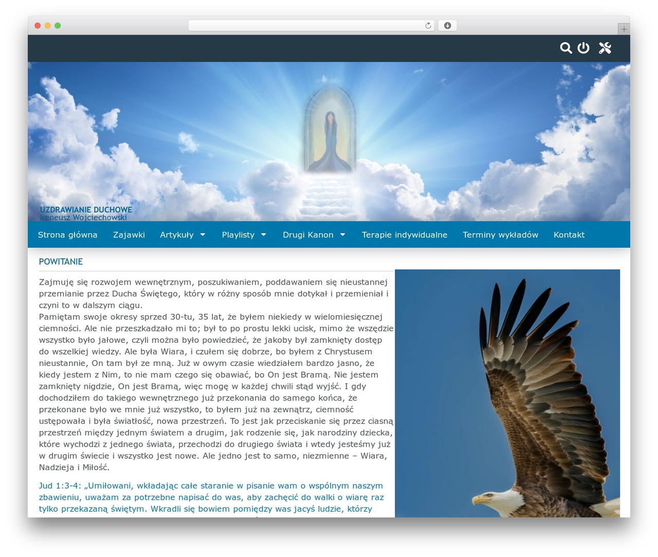 Hello Elementor free WordPress theme - uzdrawianieduchowe.com