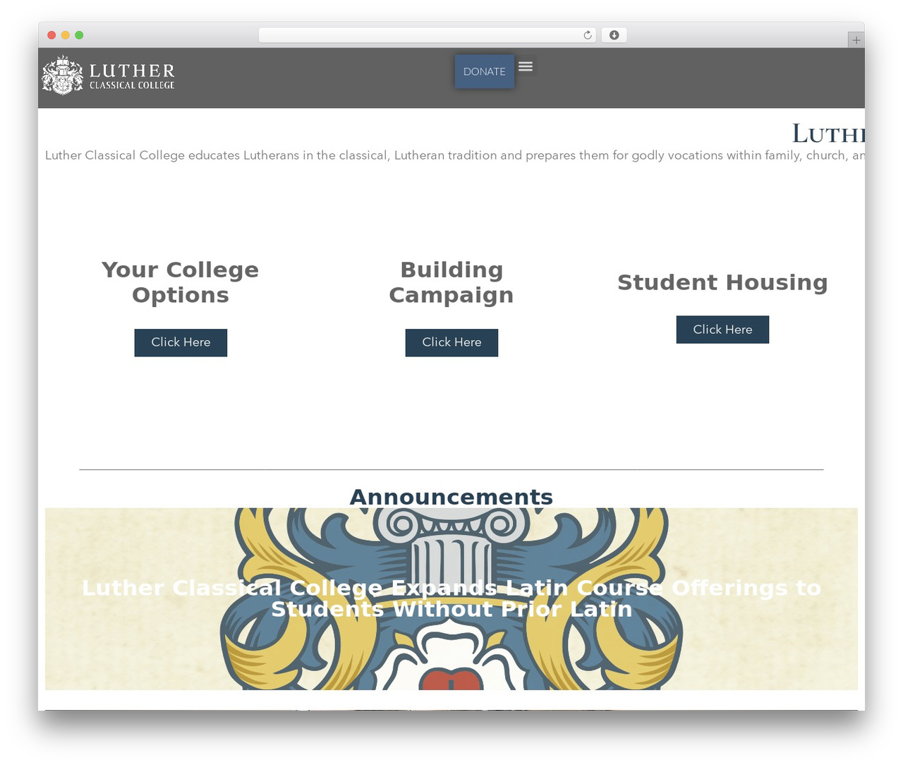 Hello Elementor WordPress theme - lutherclassical.org Hello Elementor WordPress theme - lutherclassical.org