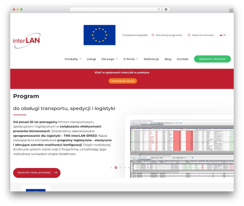 interlan WordPress theme - interlan.pl
