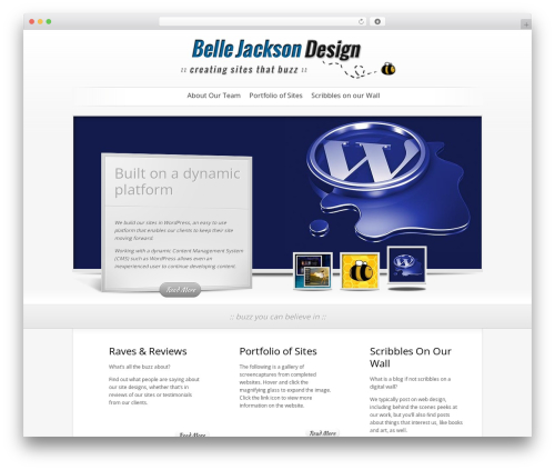 SimplePress WordPress theme - b-jax.com