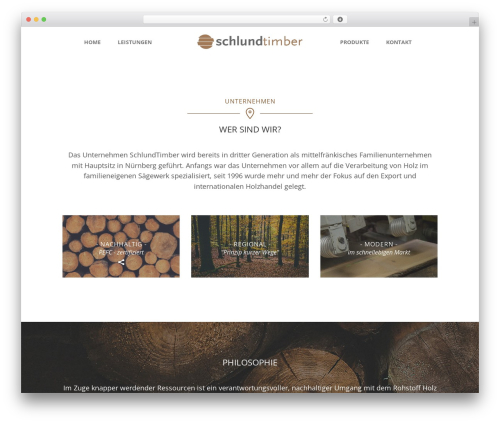 Theme WordPress Thread - schlundtimber.de