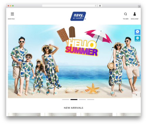 WordPress theme Xtee - dongphucgiadinh.vn