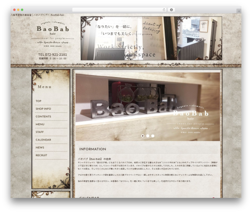 activate_base_theme WordPress theme design - baobabhair.com