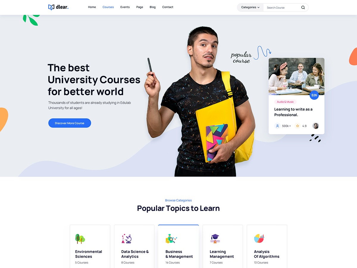 Dlear premium WordPress theme Dlear premium WordPress theme