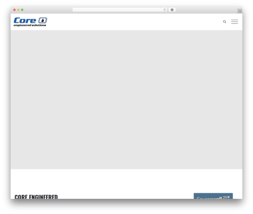 Enginir WordPress theme - core-es.com