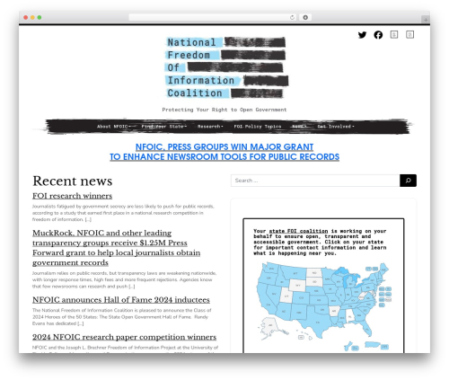 Us map WordPress plugin - nfoic.org