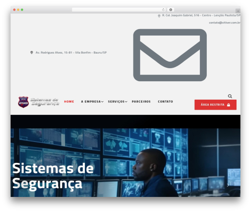 WordPress theme Elevate - vitiver.com.br