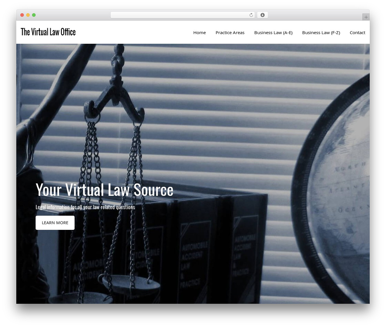 WordPress theme Webstuff Pro - thevirtuallawoffice.com