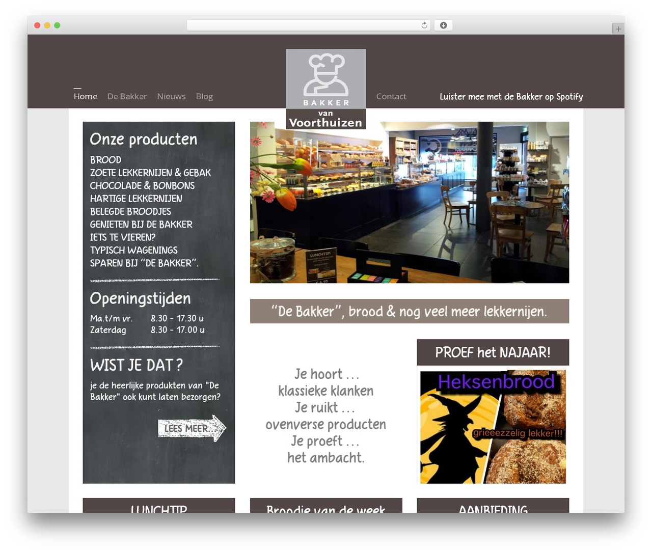 3clicks Theme WordPress theme - bakker-vanvoorthuizen.nl
