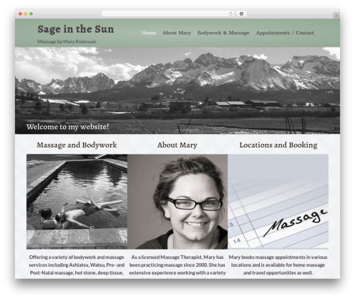 Beaver Builder Theme massage WordPress theme - sageinthesun.com
