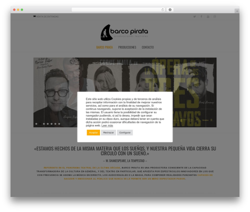 Purity WordPress theme - barcopirata.org