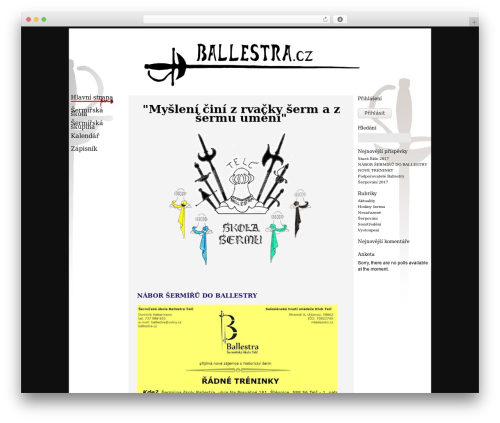Theme WordPress Green Theme - ballestra.cz