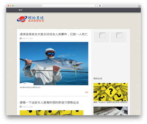 TruePixel WordPress theme - bfstars.com