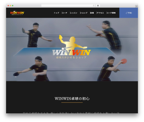 win-win top WordPress theme - winwintakkyu.com