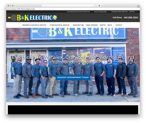 WordPress website theme Reach Local - bandkelectric.net