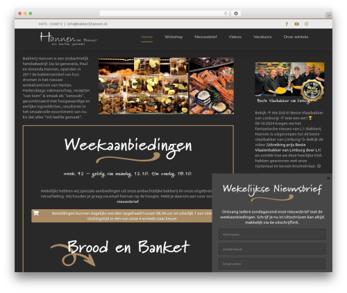 Advanced iframe pro WordPress plugin - bakkerijhannen.nl