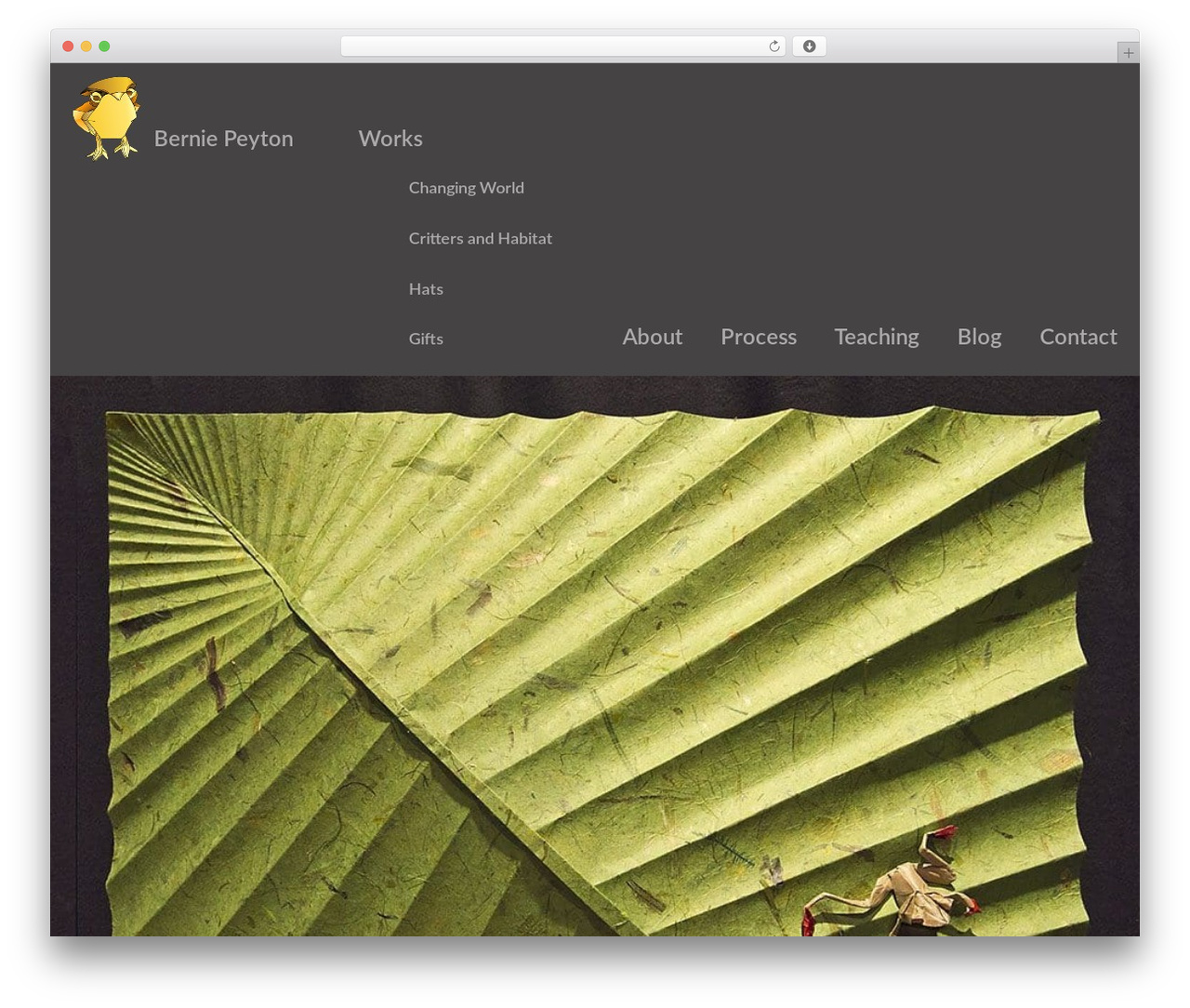 CC Prototype WordPress theme - berniepeyton.com
