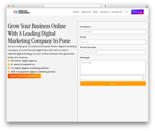 Essentials WordPress theme - digitalzeromile.com