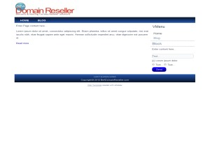 WordPress theme Basic Reseller WordPress theme Basic Reseller
