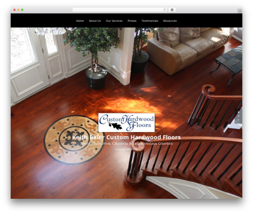 WordPress theme Divi - baierwoodfloors.com