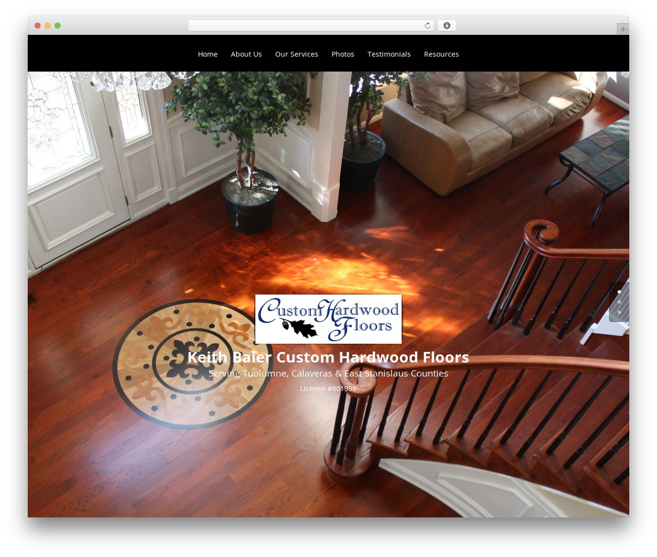 WordPress theme Divi - baierwoodfloors.com