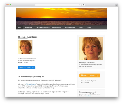 Best WordPress theme Responsive Pro - therapie-apeldoorn.com