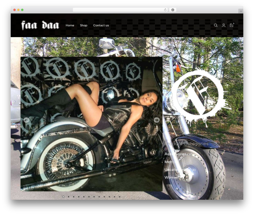 Ecomus addons WordPress plugin - faadaaapparel.com