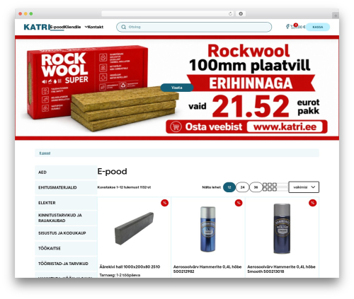Katri WordPress theme - katri.ee