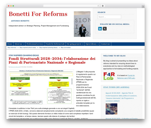 Magazine Basic newspaper WordPress theme - bonetti4reforms.com