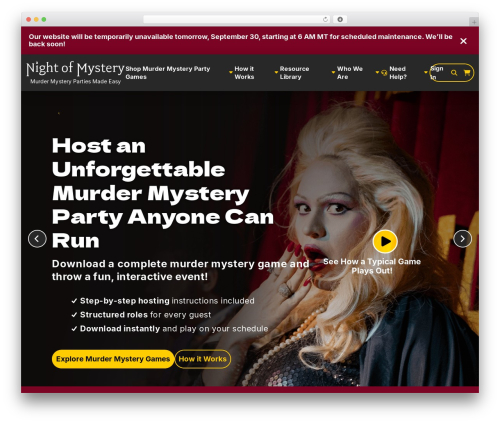 Omnisend WordPress plugin - nightofmystery.com