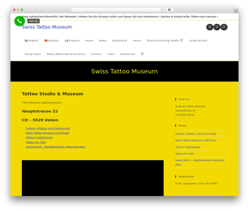 We’re Open! (opening-hours) free WordPress plugin - tattoomuseum.ch We’re Open! (opening-hours) free WordPress plugin - tattoomuseum.ch