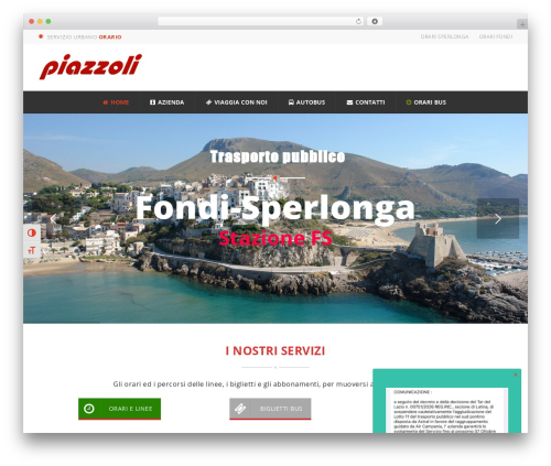 Opus theme WordPress - piazzoli.it