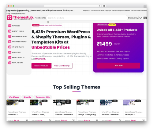 Order on Mobile for Wocoommerce (woo-order-on-whatsapp) free WordPress plugin - themestub.com
