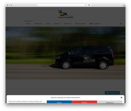 Chauffeur shortcodes post types WordPress plugin - alfatransfers.pt