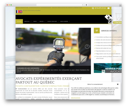 alterna WordPress theme - bf-contravention.com