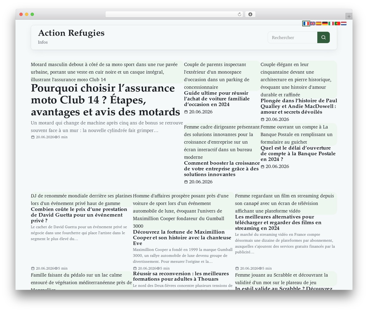Esteem theme WordPress - action-refugies.org Esteem theme WordPress - action-refugies.org